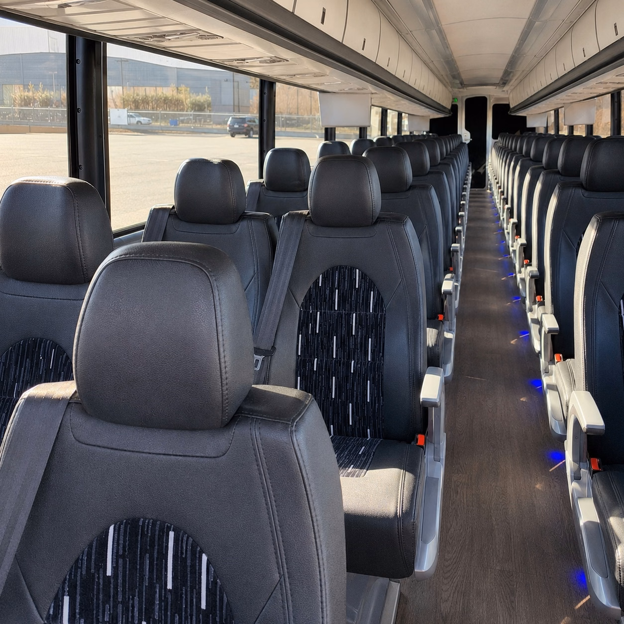 get a charter bus for pomona police fire and public safety personnel transportation