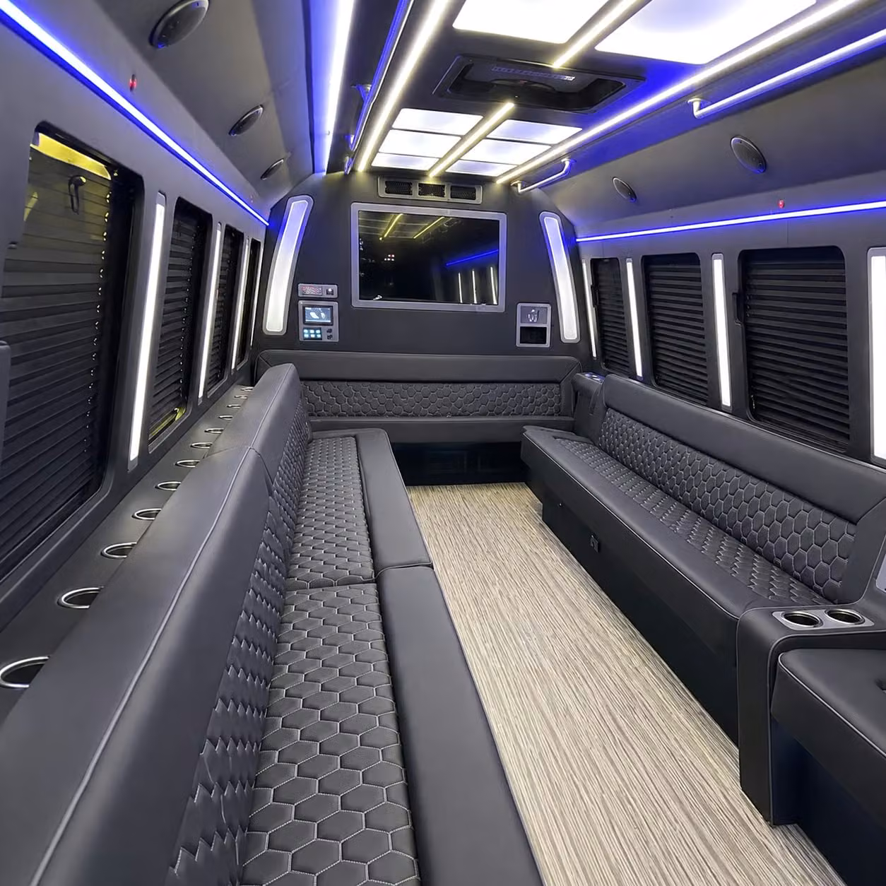 party bus interior