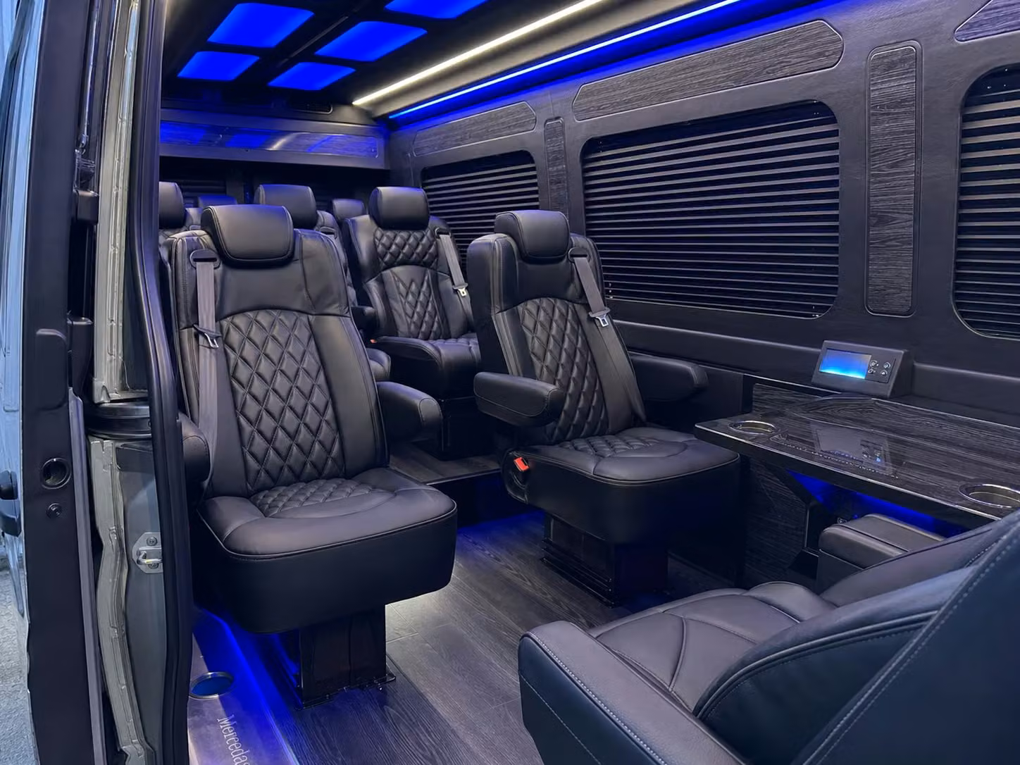 sprinter van transportation for groups and events across pomona