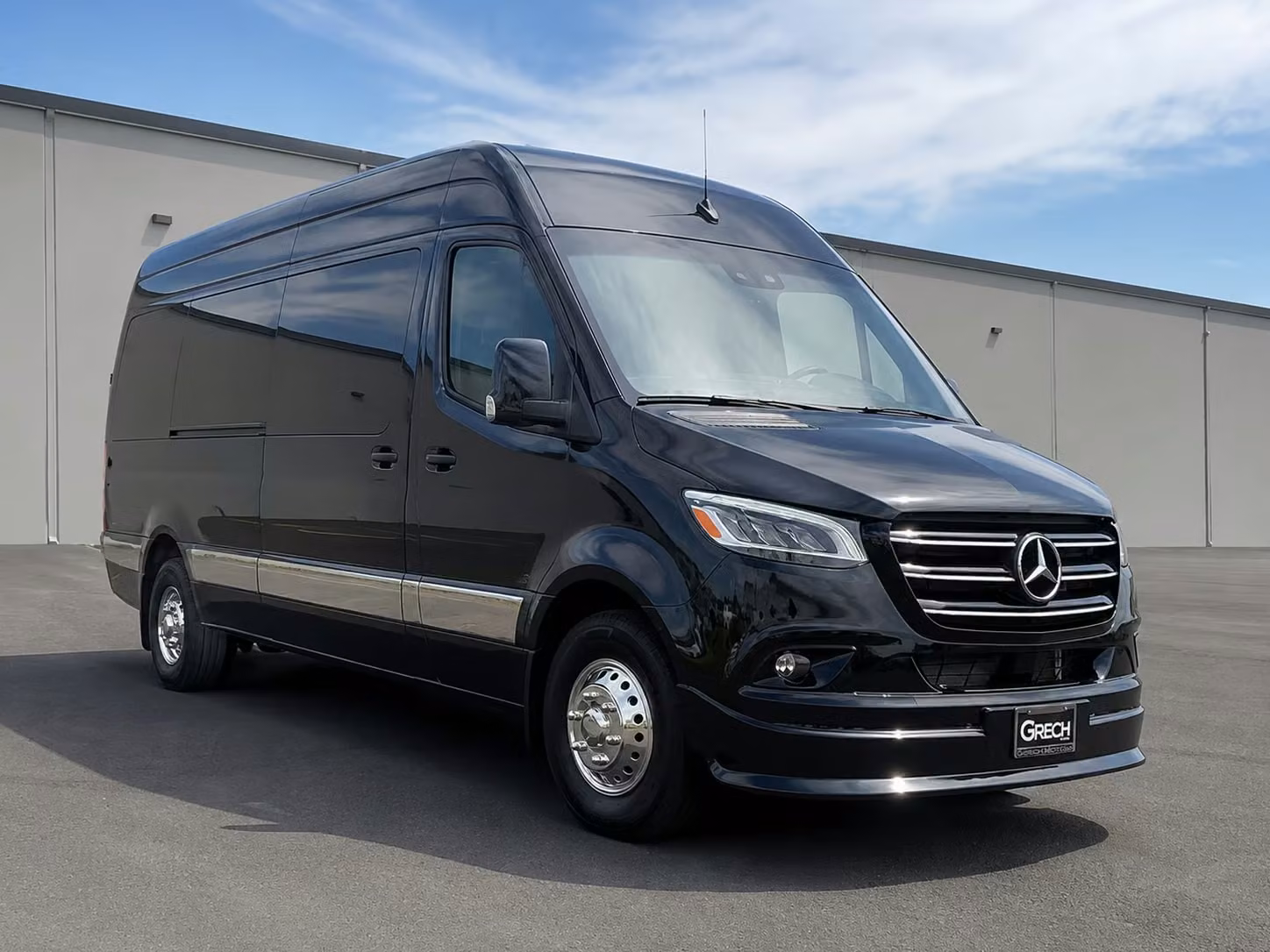 sprinter van with driver